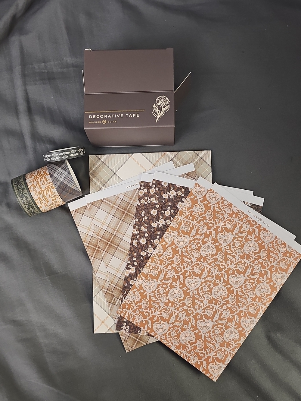 Archer & Olive Decorative Washi Tape and Patterned Washi Papers